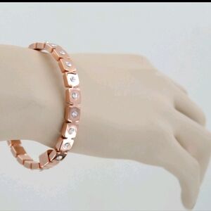 Premier Designs Rosalie Bracelet in Rose Goldtone